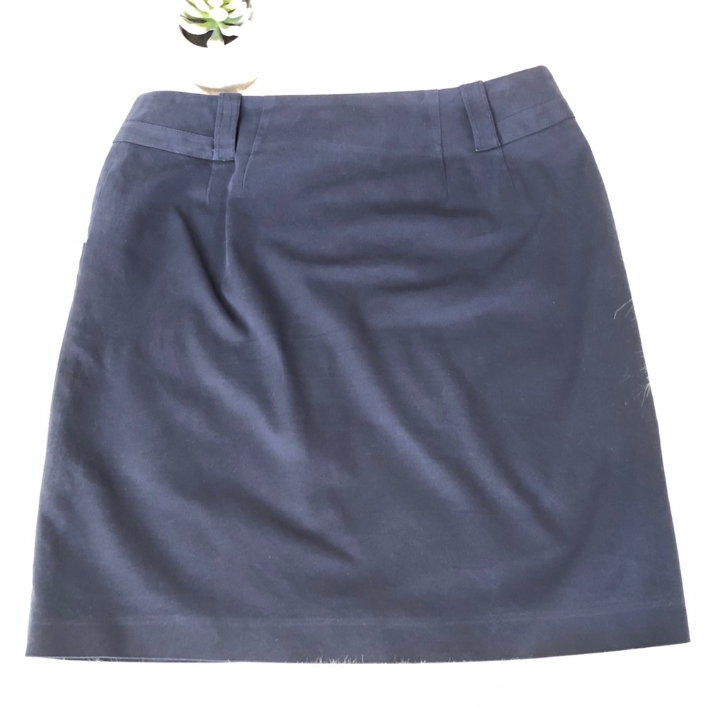 J. McLaughlin Navy Skirt - Picture 5 of 9